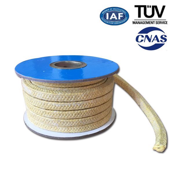 Factory Price For Aramid Fiber Braided Packing with PTFE Impregnated Wholesale to Marseille