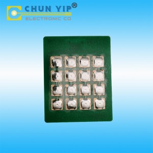 PCB Board Circuit Keypad with Metal Dome Medical Membrane Switches, Silicone Keypads, Silicone Membrane Switches