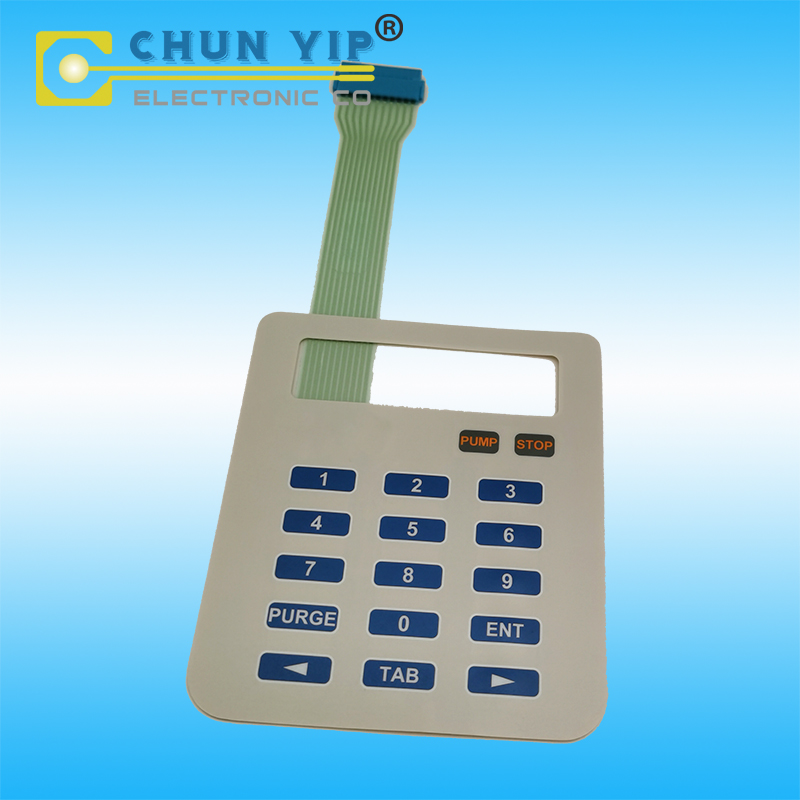 Gi Roof Sheet Pencil Lead Test -
 PET Circuit Keypad with Metal Dome Tactile  Female Terminal  Medical Membrane Switches – Chun Yip