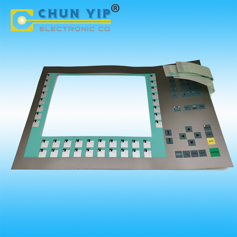 Factory custom Push Button membrane switches, Keypads, PET Circuit Keypads with Metal Dome Tactile, Control Panels ZIF Terminal