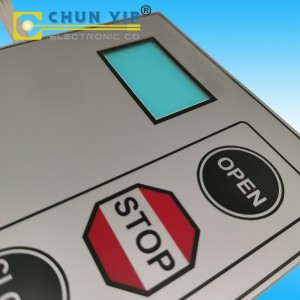 PET Circuit Keypad with Metal Dome Tactile  Female Terminal Membrane Switches