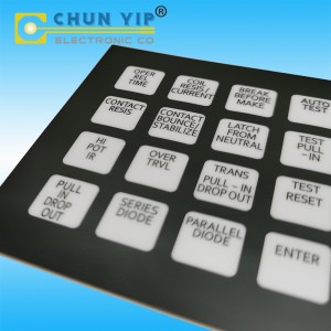 PET Circuit Metal Dome Tactile Keyboards, ZIF Terminal Membrane Switches, Machine connect keypads