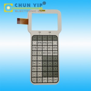 FPC Circuit Metal Dome Tactile Keypads, FPC Circuit Control Panels, ZIF Terminal FPC Film Switches