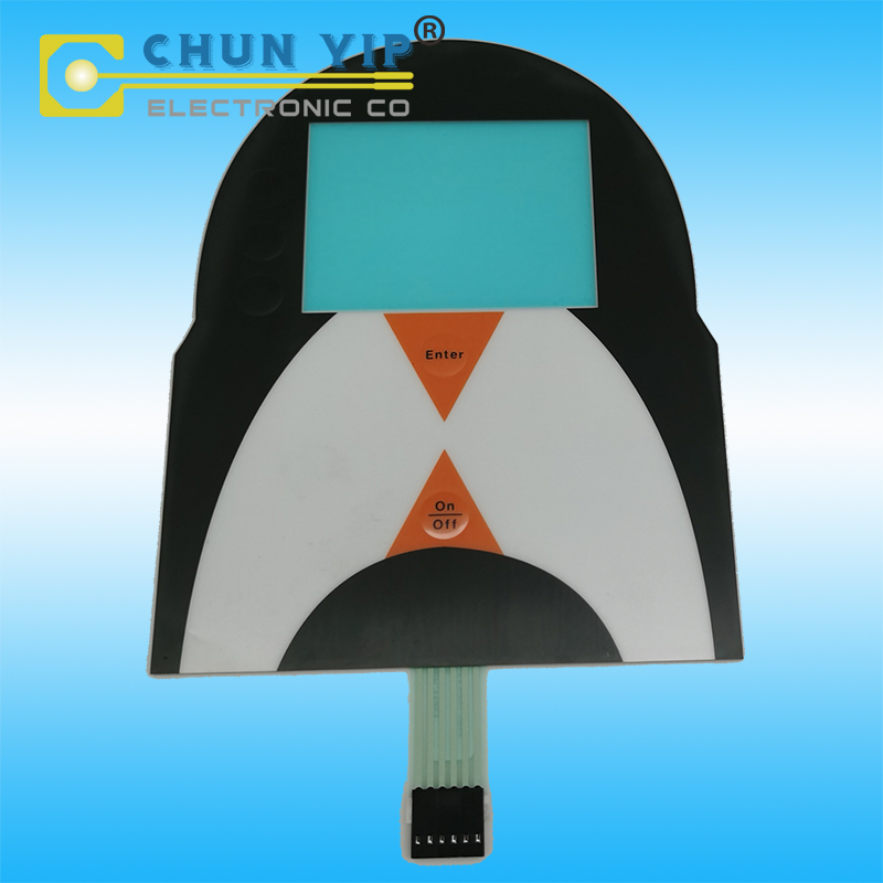 Aluminum Corrugated Sheet High Quality Touch Membrane Switches -
 PET Circuit Keypad with Metal Dome Tactile  Female Terminal Membrane Switches With Led – Chun Yip