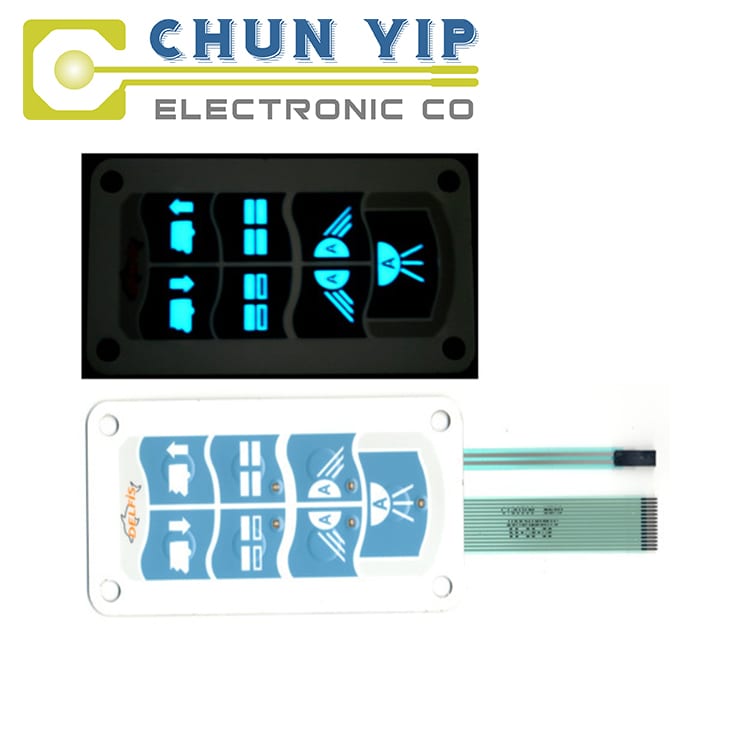 What are the characteristics of the membrane switch intelligent circuit breaker?