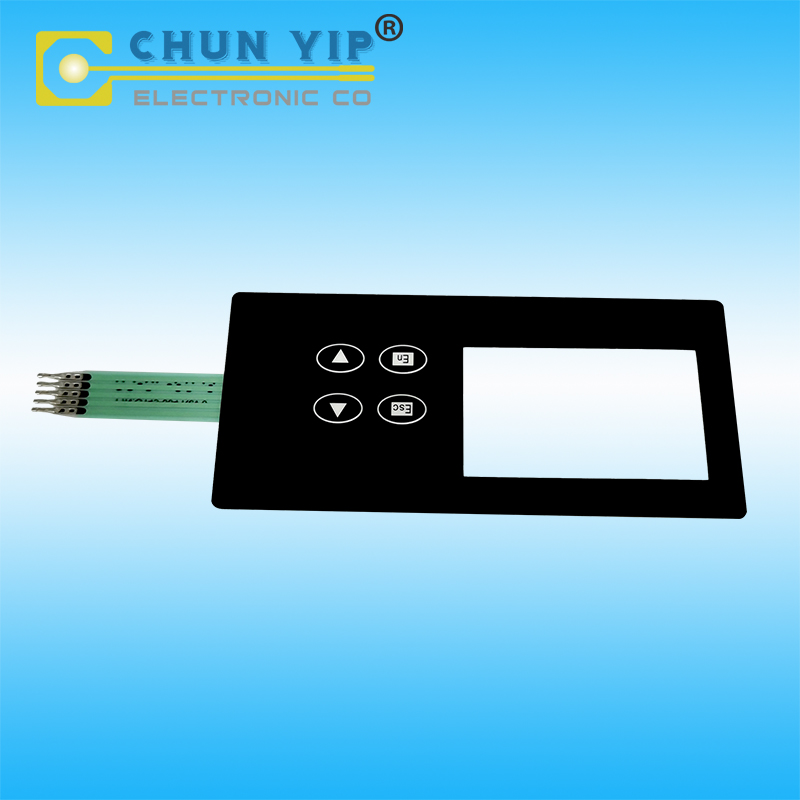 Pre-Painted Steel Sheet Silicon Membrane Switch -
 PET Circuit Male Terminal Control Panel, PET Circuit Non-Tactile Metal Dome Keypads – Chun Yip