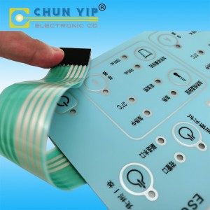 Customized Keypads, PET Circuit Switches, Female Terminal Membrane Switches, Non-Tactile Control Panels
