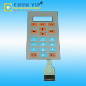 Customized Control Panels, PET Circuit Keypads, Female Terminal Membrane Switches, Metal Dome Tactile Keypads