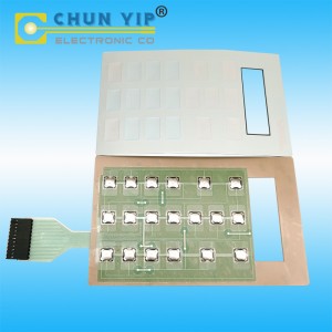 Customized Control Panels, PET Circuit Keypads, Female Terminal Membrane Switches, Metal Dome Tactile Keypads