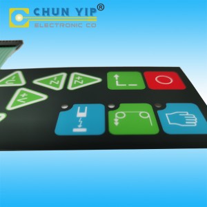 Customized Keypads, PET Circuit Switches, Female Terminal Membrane Switches, Metal Dome Tactile Control Panels