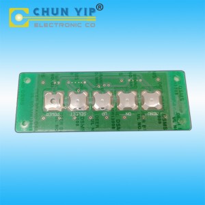 Customized PCB base switches, OEM Metal Dome Control Panels