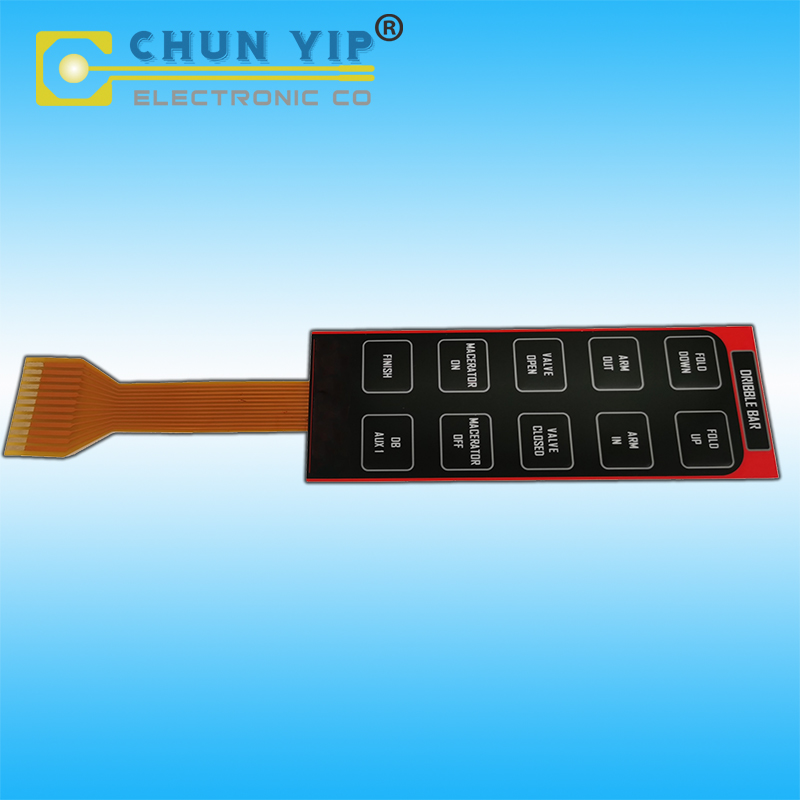 Aluminum Steel Test Probe Multimeter Probe -
 LGF Membrane Switches, Backlight Membrane Switches, Backlit Keypads, FPC Circuit Control Panel ZIF Terminal With Backlit – Chun Yip