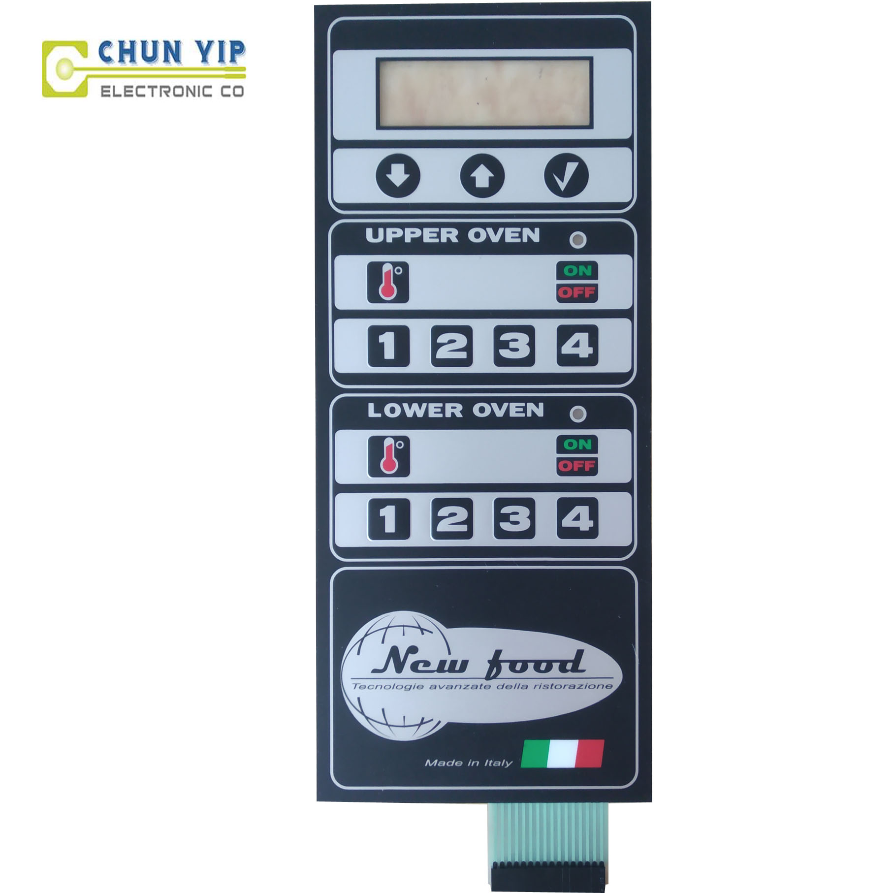 Aluminium Anti-Slip Plate Customed Membrane Switch Keyboard – Film Switch – Chun Yip