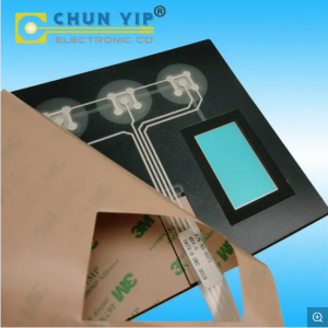 Factory Customized Embedded Instrumentation Waterproof Silicone Button LED Membrane Switch