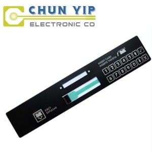 Pre-Painted Steel Coil Waterproof Numeric Keypad - LGF Membrane Switch – Chun Yip