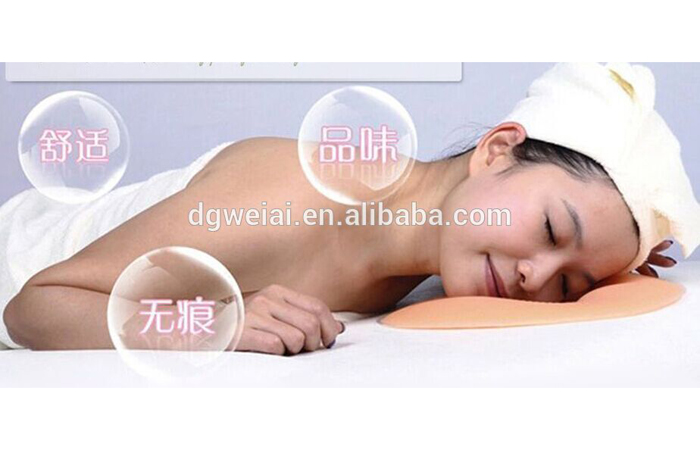 Original Factory Chest Breast Lift - Silicone Pillow Massager Face Pillow Pad SPA Massage Cushion for Salon Skin Care – Weiai