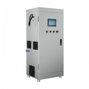 10-16wt% high concentration ozone generator with PLC control for waste water treatment