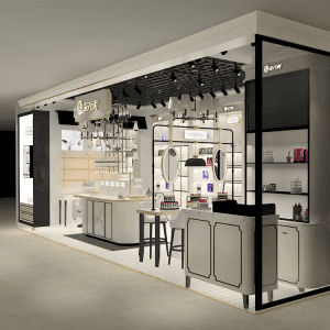 Factory SupplyCustomized Retail Showcase Solution- Professional retail shopfitters and makeup retail display shop interior design – FC