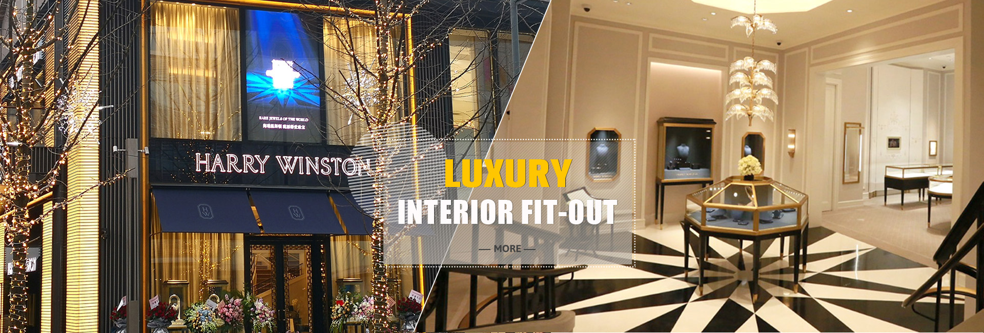 Weilin for harry winston store fitouts