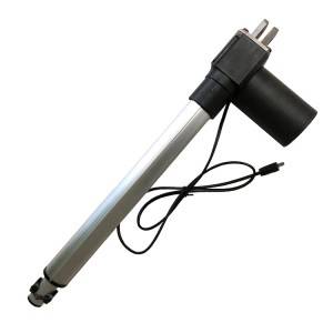 Hot sale 29v Linear Actuator - 12v/24v DC 1500N Load Gear Motor Limited Switches Hospital Bed 100mm linear actuator – Double Spring