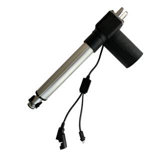 New Solar power generation use single axis track 600mm 24v IP42 linear actuator