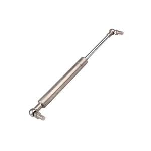 Stainless steel gas spring with ball joint
