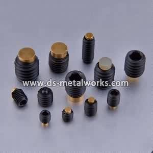 Factory Directly supply M3 M4 M5 M6 Stainless Steel Brass Tip Set Screw