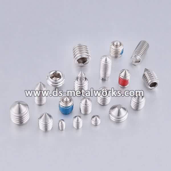 Factory directly provide Nylon Patch Socket Set Screws to Mongolia Factory