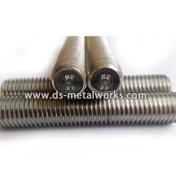 12 Years Factory wholesale ASTM A193 A320 B8 Threaded Stud Bolts for Bangkok Factory