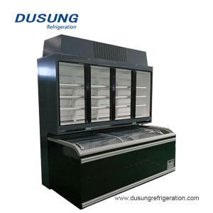 Dusung Commercial Chest freezer replaceable combined type chiller freezer
