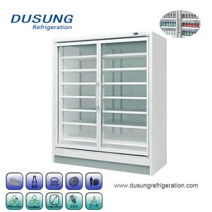 Display supermarket commercial Upright freezer fridge refrigerator