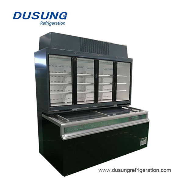 Dusung Commercial Chest freezer replaceable combined type chiller freezer Featured Image
