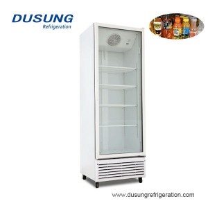 Upright refrigerator commercial beverage cooler