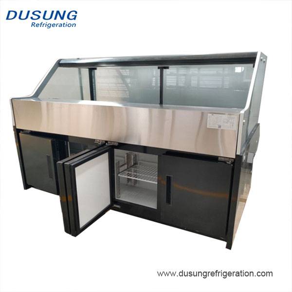 China Factory for Gn1410 - Supermarket meat display deli Storage Refrigerator – Dusung