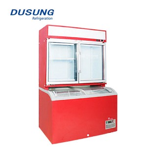 Dusung Commercial combined type chiller freezer