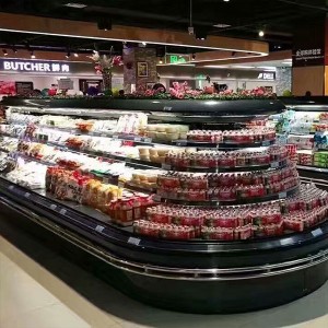 OEM/ODM Supplier Display Cooler For Supermarket - Dusung Supermarket Combined annular refrigerator commercial refrigerator for fruits and vegetables – Dusung