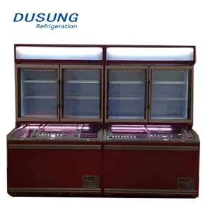 Dusung Kleesite Commercial combined type chiller freezer