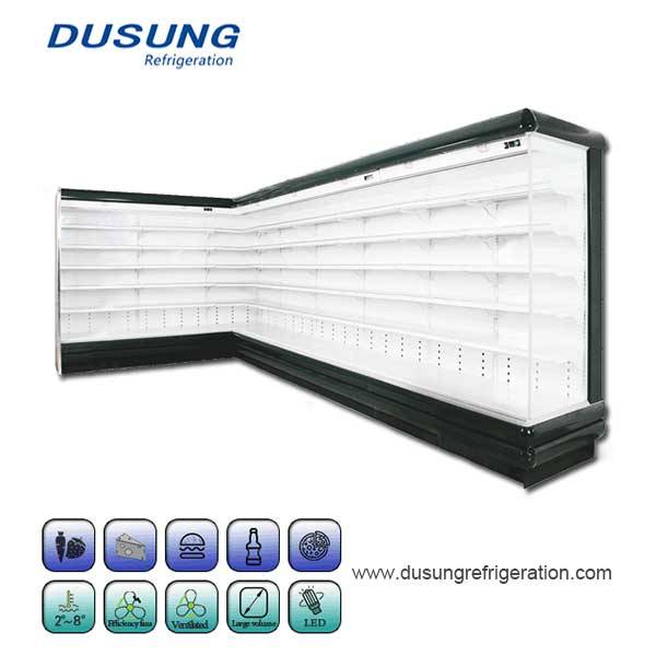 Cheap price Table Top Glass Door Mini Fridge -
 Manufacture Wholesale Supermarket Deluxe Split Vertical Refrigerating Display Cabinet – DUSUNG REFRIGERATION
