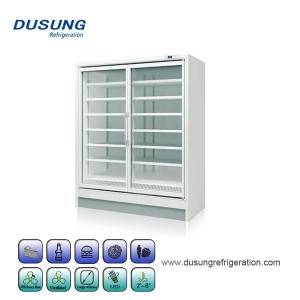 Display supermarket commercial Upright freezer fridge refrigerator