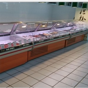 Pajisje Commercial Refrigeration Butcher Meat Shop