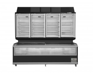 Congelatore frigorifero di tipo combinato sostituibile Dusung Commercial Chest congelatore