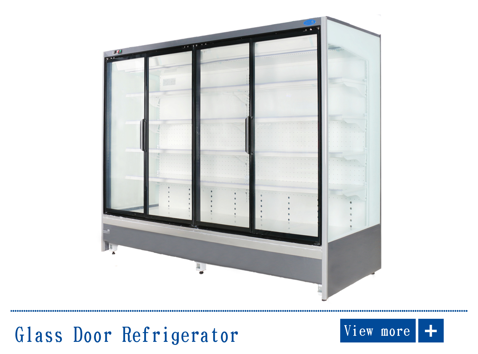 Glass Door Freezer
