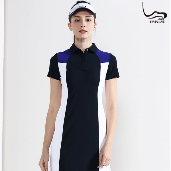 خواتین کے نئے ڈیزائن چھوٹی بازو آرام دہ اور پرسکون پولو شرٹ سکڑ نہیں