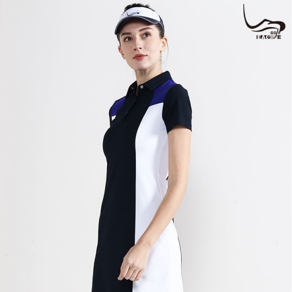 Women new design short sleeve not shrinking casual polo shirt