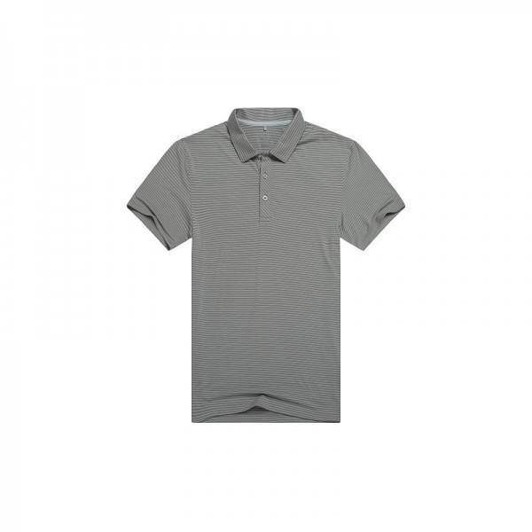 2019 New Summer Polo Shirt Men Short Sleeve T Shirt Men Lapel Stripe Half Sleeve Dry Fit Golf Polo Shirt