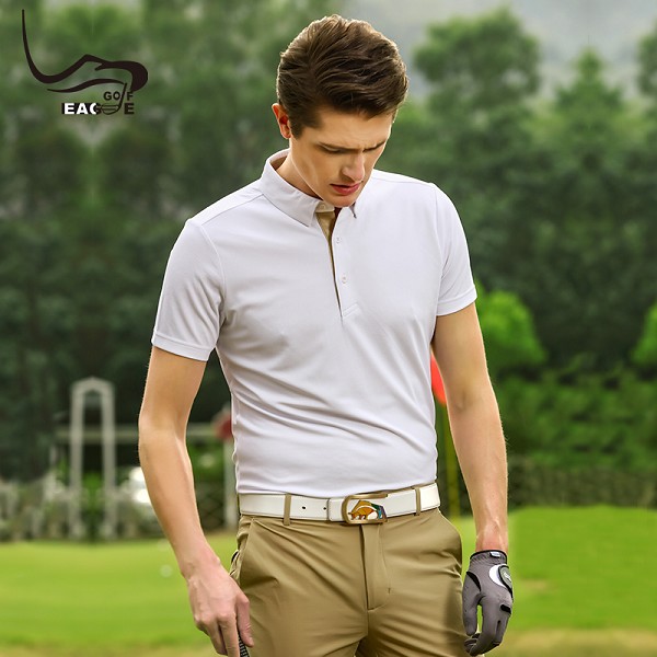 Factory wholesale Classic Style Design - Top quality men comfortable sportswear dry fit golf polo shirt – Hongxinqi