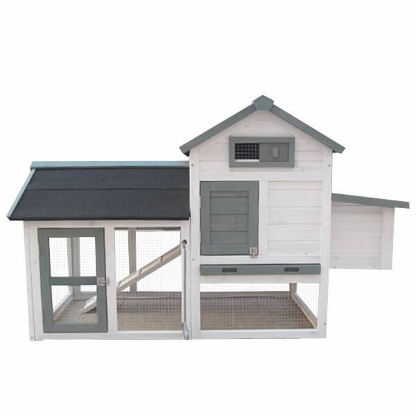Factory selling Bird Cage Stand For Sale -
 Chicken cage wooden hen house Chicken Coop with run – Easy