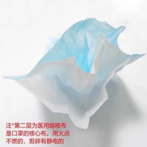 Factory ISO CE FDA certificate Breathable non woven 3ply surgical mask face Disposable medical