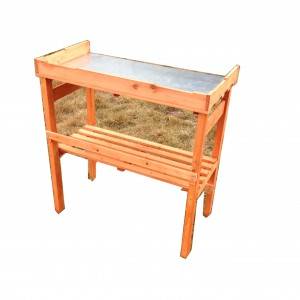 Work Bench Tabletop Cabinet Drawer Open Shelf Wood Outdoor Garden Potting Bench plant Table