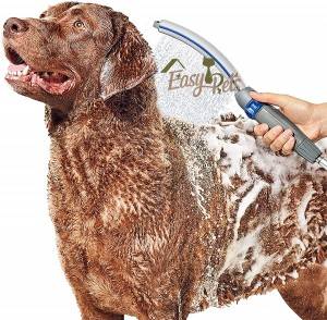 outdoor custom wholesale bather multi-function comb spray adjustable water cleaning Wand Pro dog Pet Shower Sprayer Attachment